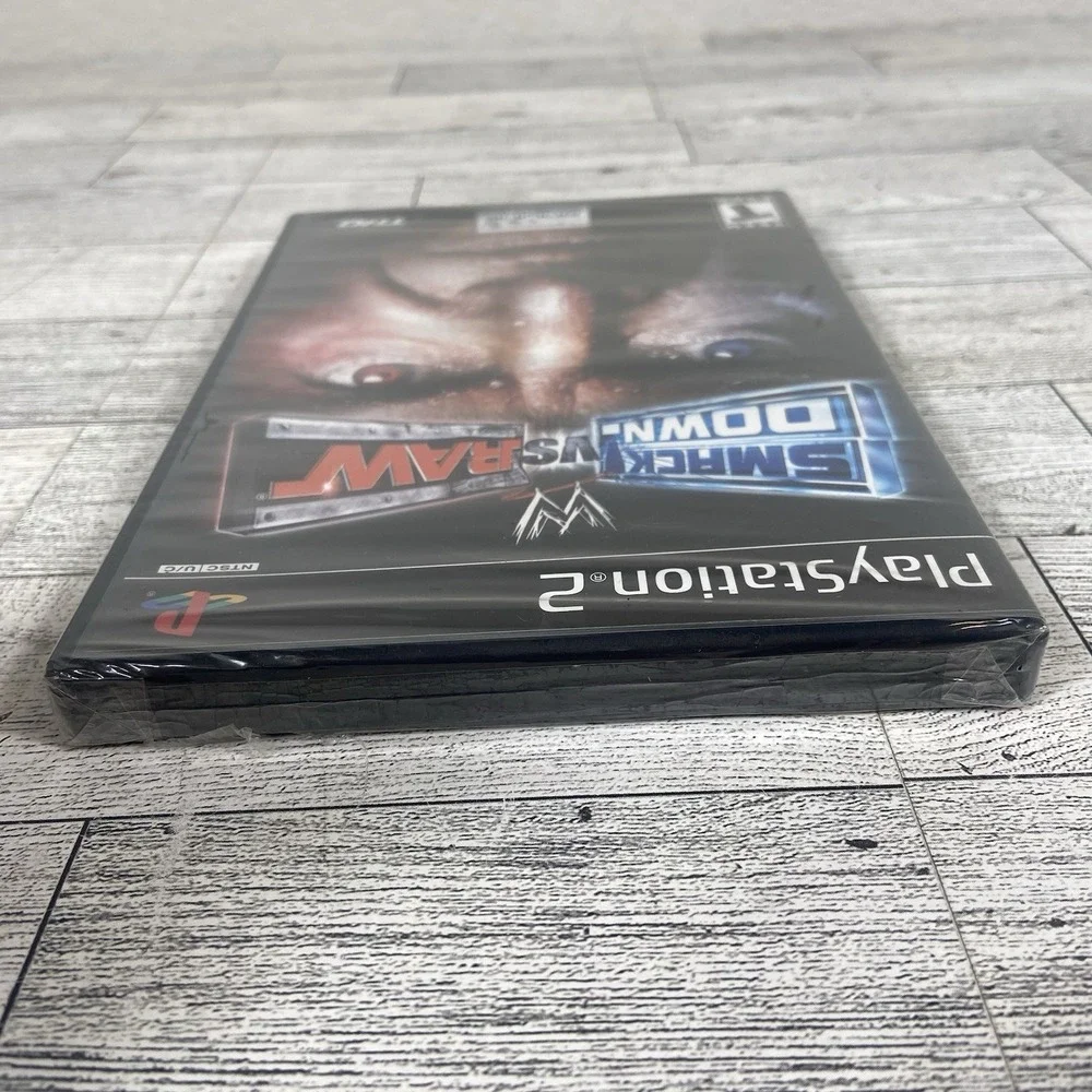 WWE SmackDown vs. Raw (Sony PlayStation 2, 2004) Brand New Sealed Authentic